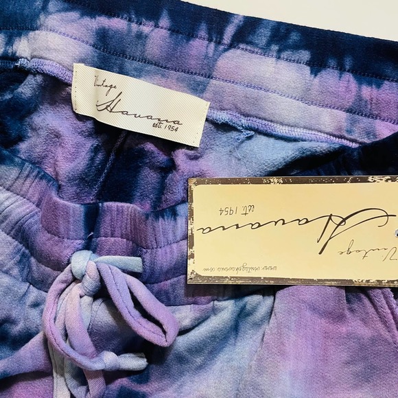 Vintage Havana Tie Dye Drawstring Shorts Small - Picture 3 of 9